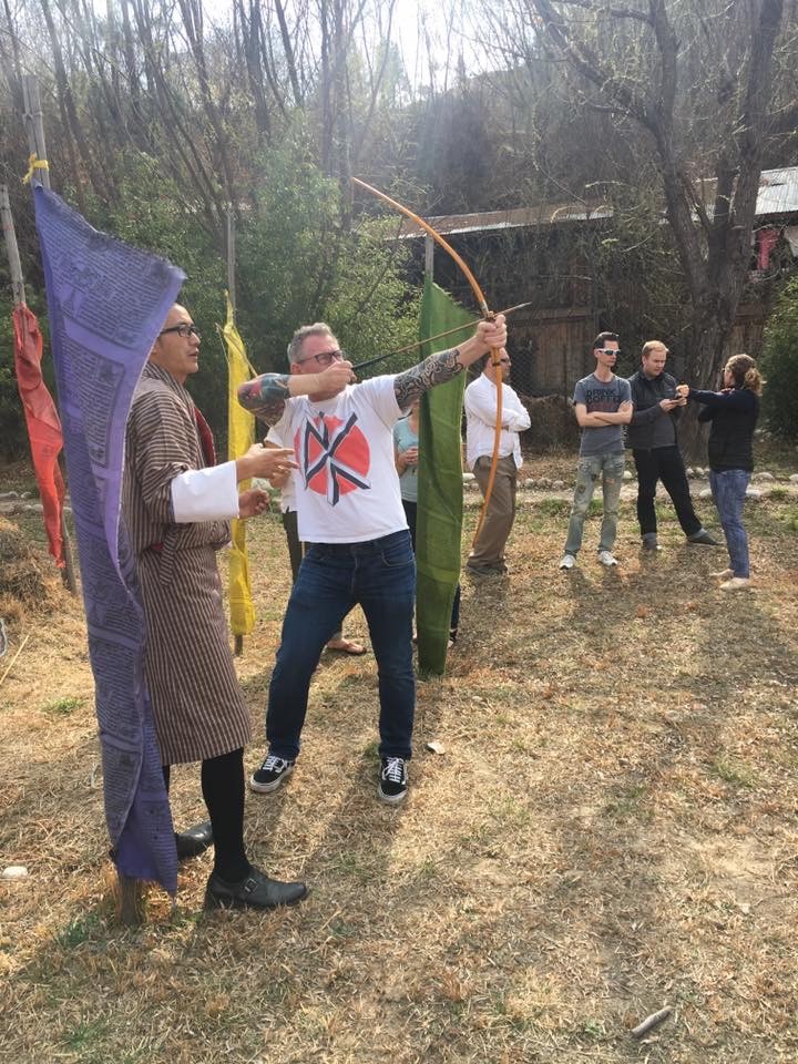 Archery in Bhutan, Michael Juergens Archery in Bhutan, Michael Juergens